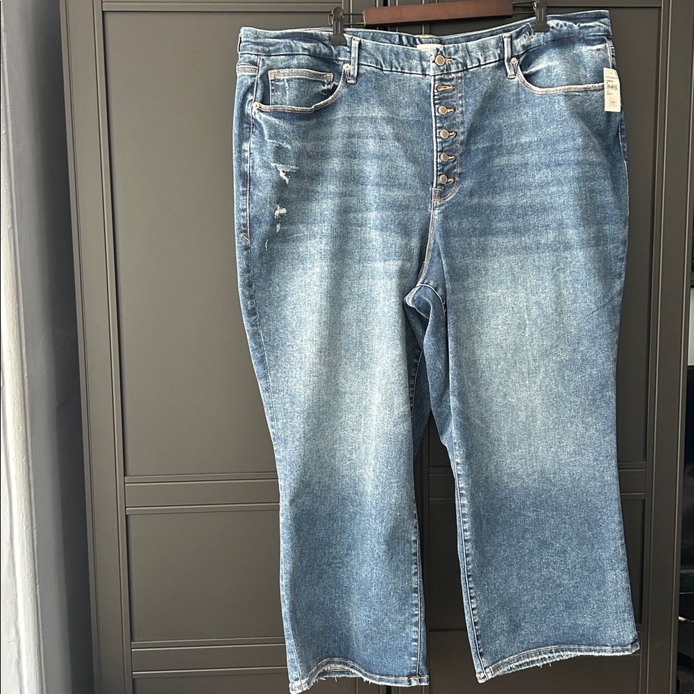 Good American Good Legs Straight Jeans
